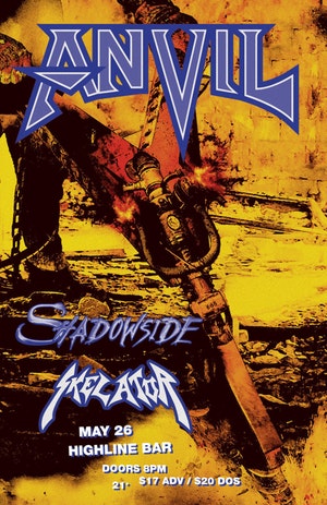Anvil, Shadowside, Skelator Anvil, Shadowside, Skelator