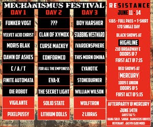 Mechanismus Festival: Resistance